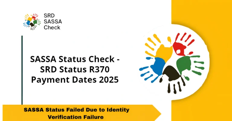  SASSA Status Failed Due to Identity Verification Failure