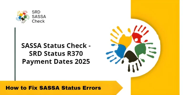 How to Fix SASSA Status Errors A Complete Guide