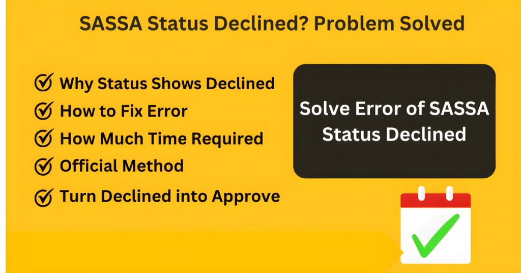  Declined Status