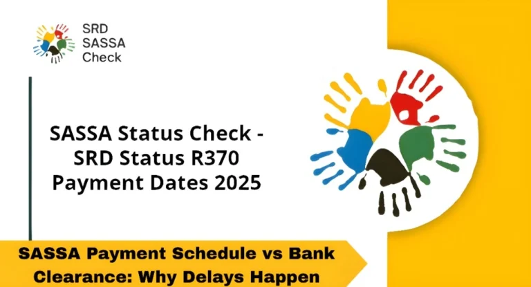 SASSA Payment Schedule vs Bank Clearance: Why Delays Happen