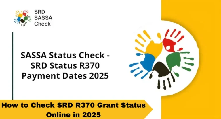 How to Check SRD R370 Grant Status Online in 2025