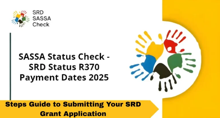 Steps Guide to Submitting Your SRD Grant Application