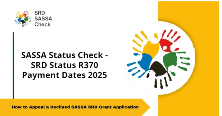 How to Appeal a Declined SASSA SRD Grant Application